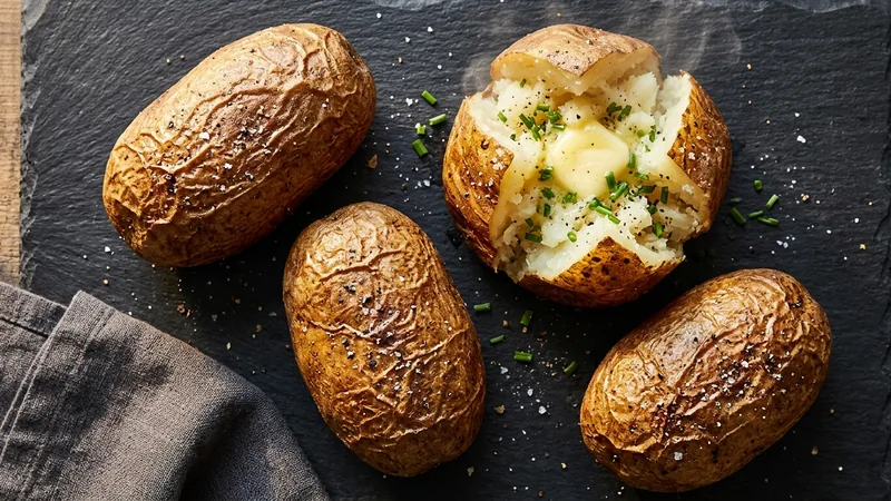 Air Fryer Baked Potatoes