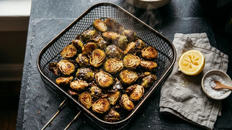 Air Fryer Brussels Sprouts
