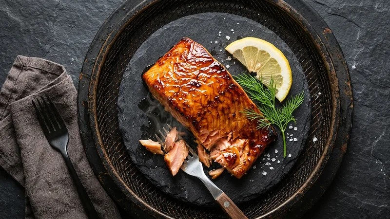 Air Fryer Salmon